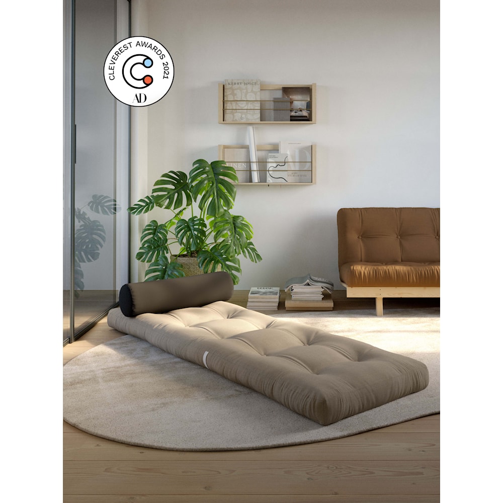 Cama futón Karup Peek natural - SasaStore / ¡Elegante y ahorra