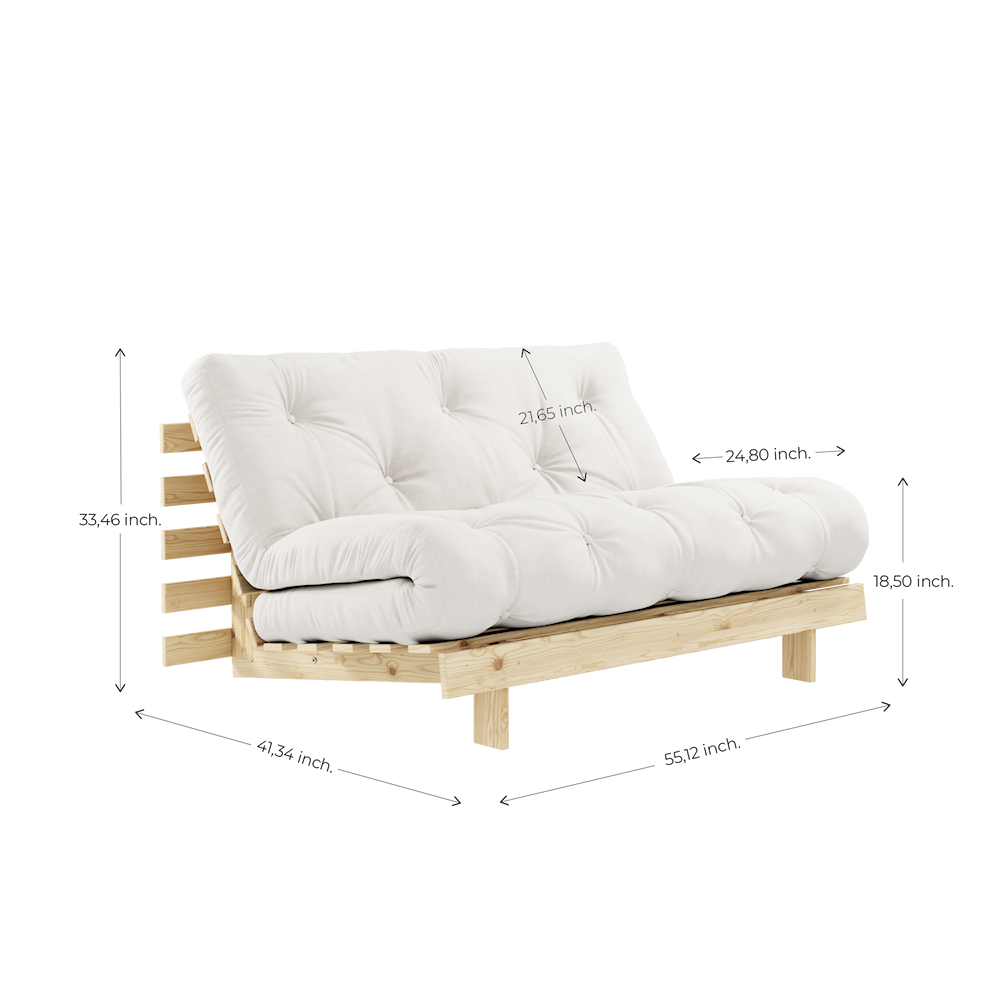 ROOTS RAW 140 X 200 W ROOTS MATTRESS DARK GREY For 750 USD No roots-raw-140-x-200-w-roots-mattress-dark-grey-for-750-usd-no