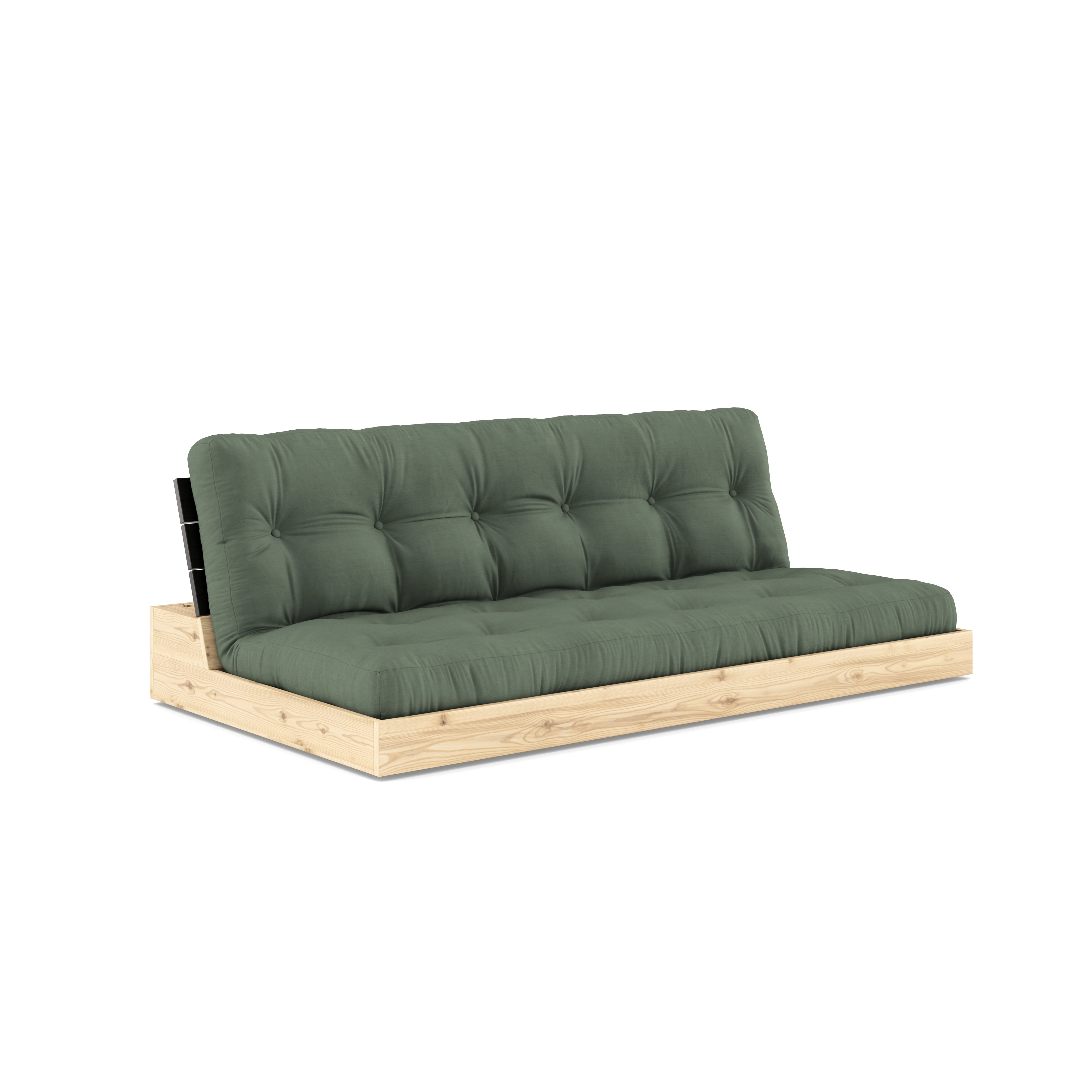 Karupdesign_base_137402756_pine_clearlacquered_blacknight_cottonpolyester_olivegreen_packshot_1.png