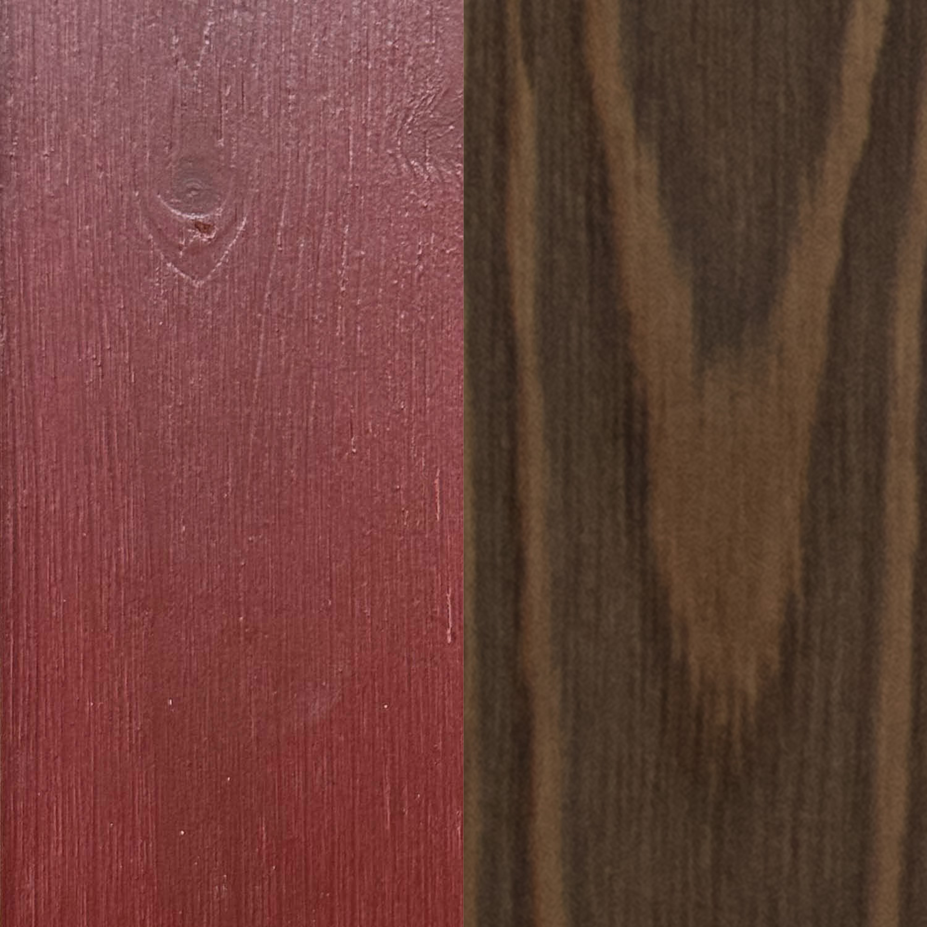 106 Carob Brown / 408 Terra red