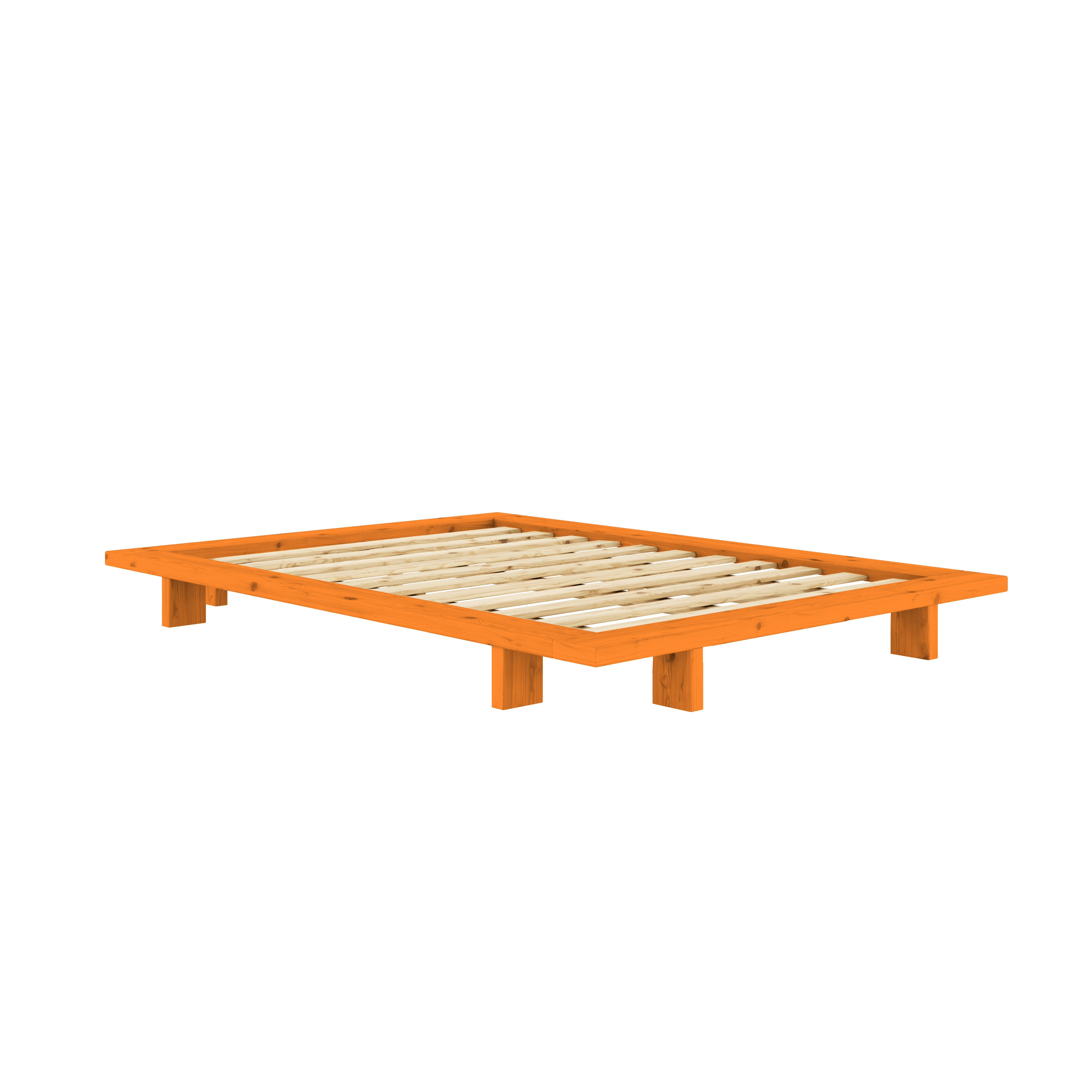 Karupdesign_japanbed_270409140200_colordrop-2025_140_pine_solarorange_packshot_1.png